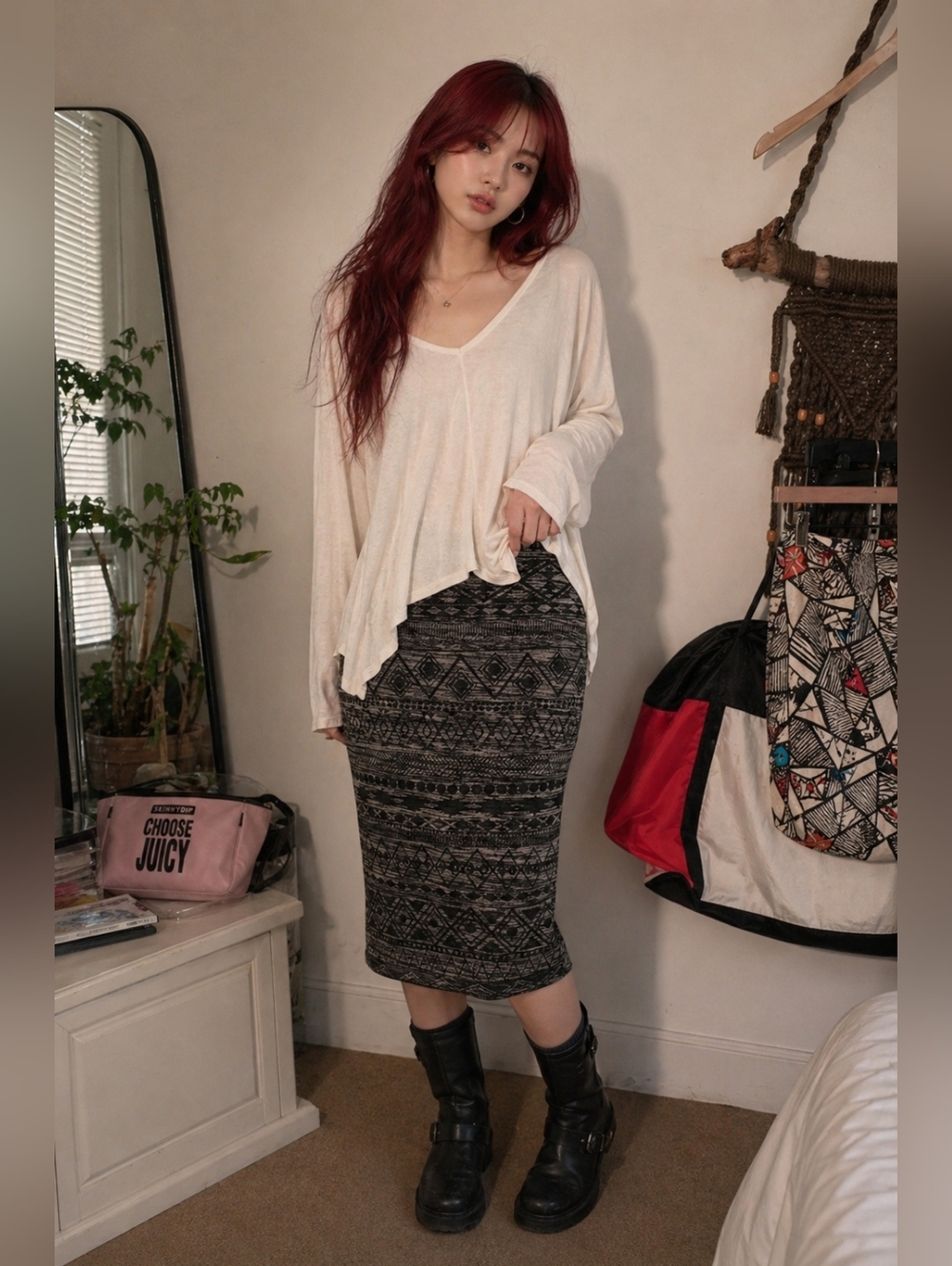 5 For $15 Oversized v-neck long sleeve shirt or beach coverup
